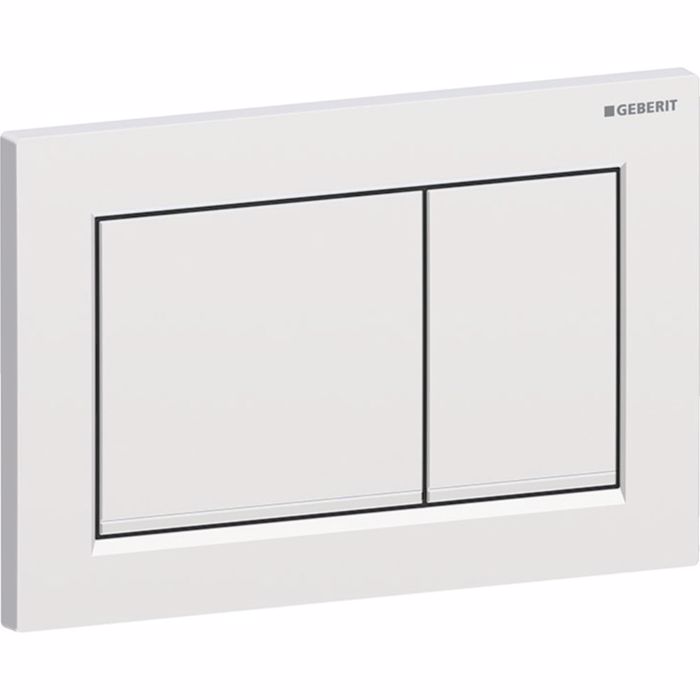 PLAKETA XEIRISMOu GEBERIT OMEGA 20 MATT CHROME/BRIGHT CHROME 115.080.JQ.1