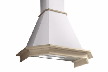 ΑΠΟΡΡΟΦΗΤΗΡΑΣ ΤΟΙΧΟΥ PYRAMIS ΚΑΜΙΝΑΔΑ ΡΟΥΣΤΙΚ 90εκ. 065018102 ΛΕΥΚΟ ΜΕΤΑΛΛΟ & ΞΥΛΟ