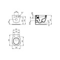 LEKANI KREMASTI IDEAL STANDARD CONNECT SPACE WC PACK 48.5ek. E121801