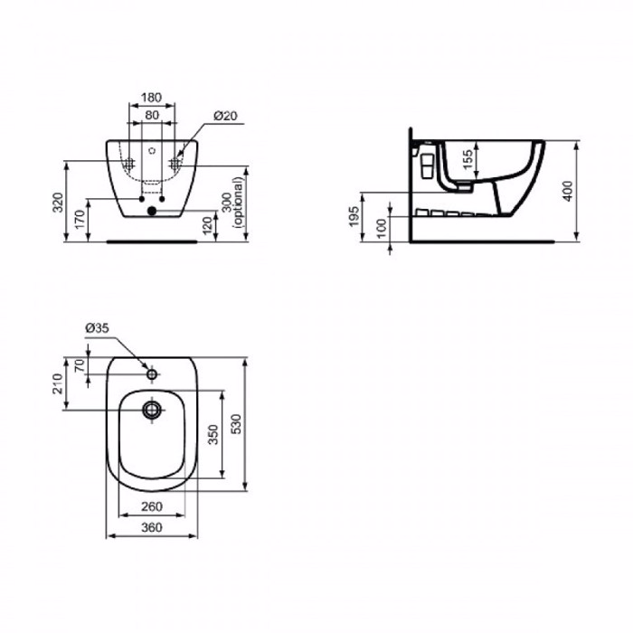 MPINTE KREMASTO IDEAL STANDARD TESI SILK T3552V1