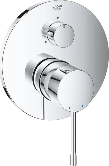 GROHE ESSENCE NEW ΕΝΤΟΙΧΙΖΟΜΕΝΗ ΜΠΑΤΑΡΙΑ 3 ΕΞΟΔΩΝ ΕΞΩΤΕΡΙΚΑ ΜΕΡΗ 24092001