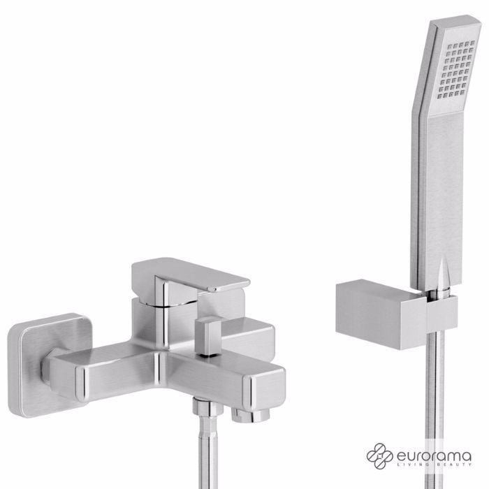 MPATARIA LOuTROu EURORAMA QUADRA INOX FINISH 144210-110