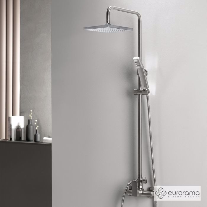 STILI NTOuS 2 EXODON EURORAMA QUADRA INOX FINISH 144065-110