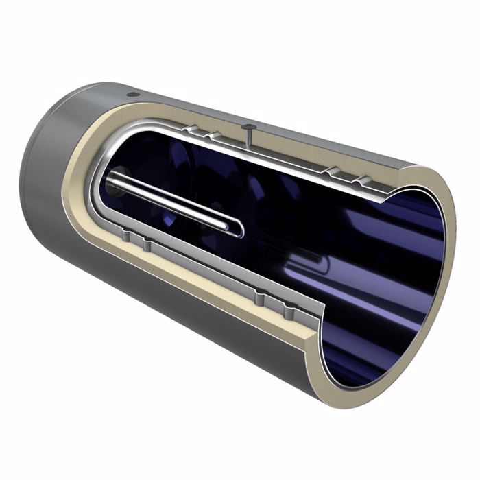 ILIAKOS ThERMOSIFONAS CALPAK MARK5 TRIPLIS A/Th ENERGIAS 160Lt x 2.6 m²