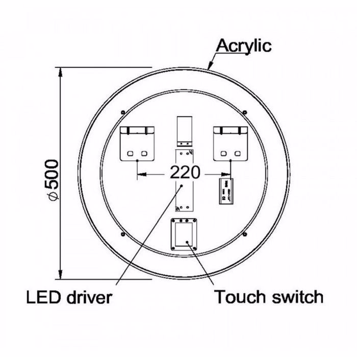KAThREFTIS LED LUMINOR JOLLY 50ek JOL50