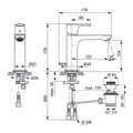 IDEAL STANDARD CONNECT AIR ANAMIKTIKI MPATARIA MPATARIA NIPTIROS ME BALBIDA A7012GN