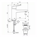 IDEAL STANDARD CERAPLAN ANAMIKTIKI MPATARIA NIPTIROS ME BALBIDA TuPOu CLICK-CLACK BD229AA