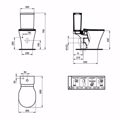 IDEAL STANDARD CONNECT LEKANI XP E039701 & KAThISMA SOFT CLOSING E712701 & KAZANAKI E797001 PLIRES SET