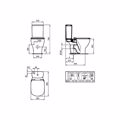 IDEAL STANDARD TESI SILK LEKANI XP T0082V1 & KAThISMA SOFT CLOSING T3527V1 & KAZANAKI T3568V1 LEuKO MAT PLIRES SET