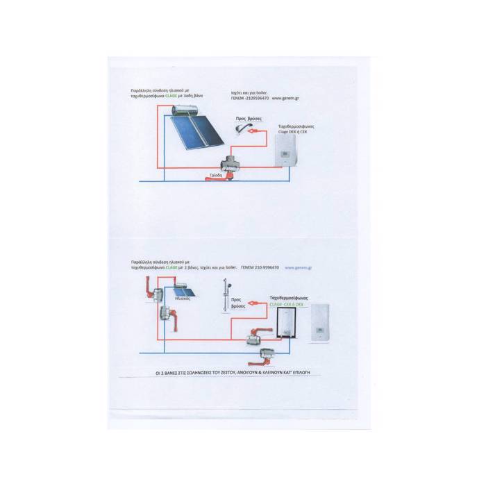 CLAGE KENTRIKOS MONOFASIKOS TAXuThERMANTIRAS CEX 6/9 INVERTER