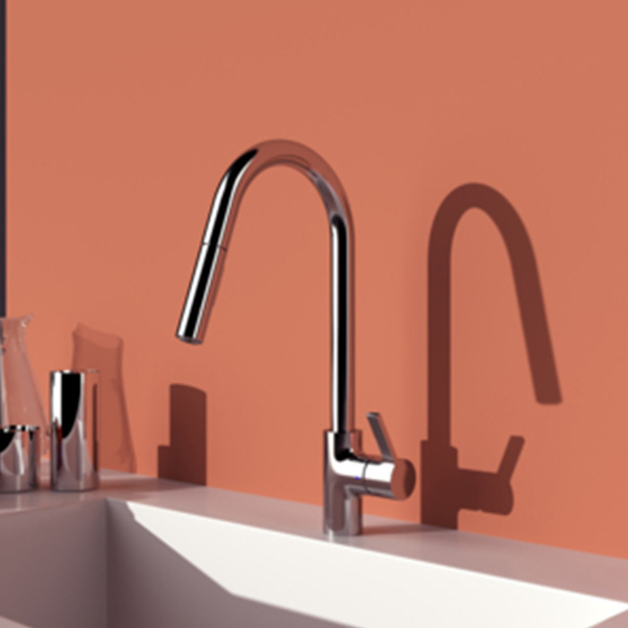 IDEAL STANDARD GUSTO ΜΠΑΤΑΡΙΑ ΚΟΥΖΙΝΑΣ ΜΕ ΨΗΛΟ ΡΟΥΞΟΥΝΙ BD416AA IDEAL STANDARD GUSTO MPATARIA KOuZINAS ME PsILO ROuXOuNI BD416AA