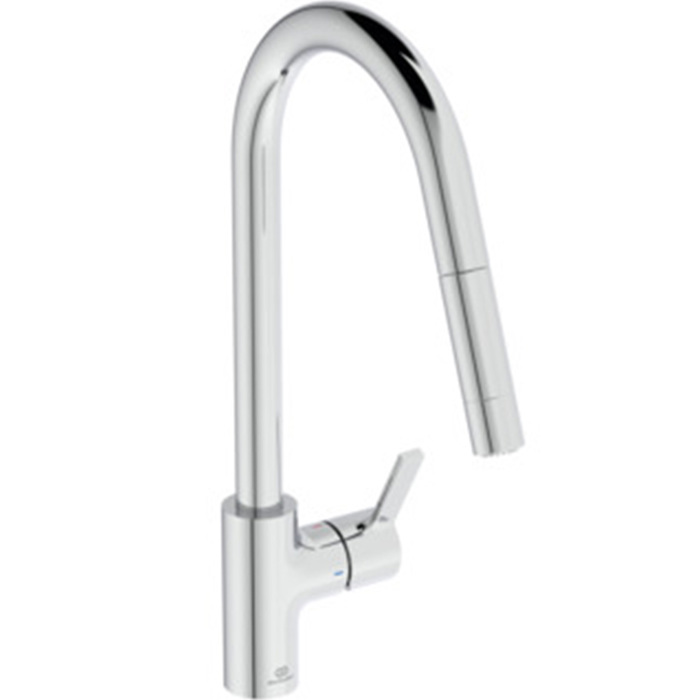 IDEAL STANDARD GUSTO ΜΠΑΤΑΡΙΑ ΚΟΥΖΙΝΑΣ ΜΕ ΨΗΛΟ ΡΟΥΞΟΥΝΙ BD416AA IDEAL STANDARD GUSTO MPATARIA KOuZINAS ME PsILO ROuXOuNI BD416AA