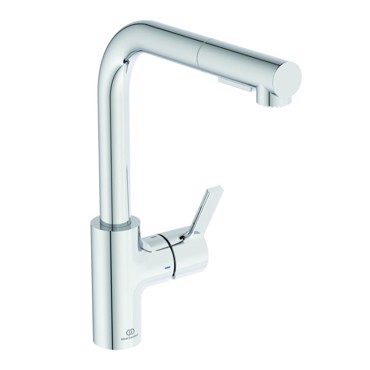 IDEAL STANDARD GUSTO ΜΠΑΤΑΡΙΑ ΚΟΥΖΙΝΑΣ ΜΕ ΑΠΟΣΠΩΜΕΝΟ ΝΤΟΥΖΑΚΙ BD420AA