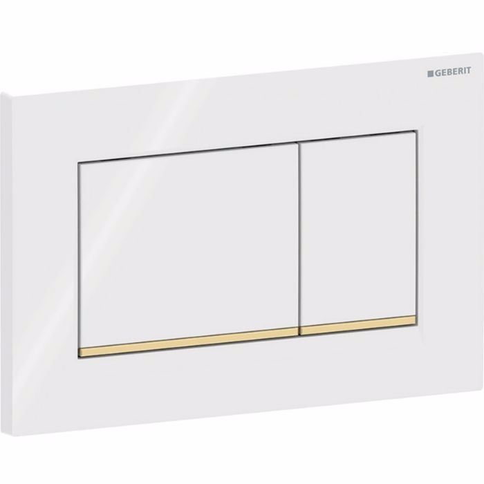 PLAKETA XEIRISMOu GEBERIT SIGMA 30 115.883.KK.1 WHITE/GLOSSY