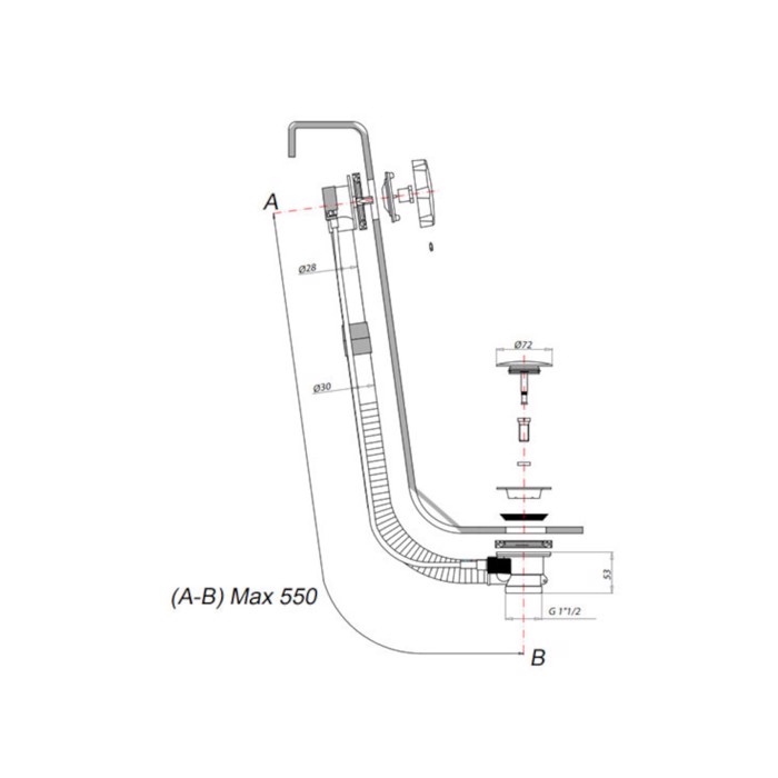 AuTOMATI BALBIDA CARRON OREIXALKINI LEuKO MAT 048-300