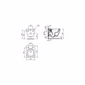 IDEAL STANDARD I.LIFE SPACE LEKANI KREMASTI T459201 & KAThISMA SANDWICH SOFT CLOSING T532901 PLIRES SET