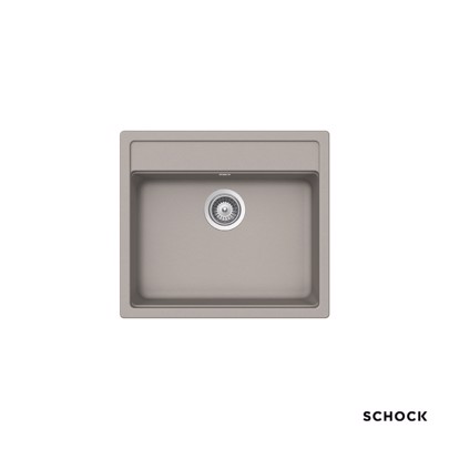 ΓΡΑΝΙΤΕΝΙΟΣ ΝΕΡΟΧΥΤΗΣ ΚΟΥΖΙΝΑΣ SCHOCK MANHATTAN  57x51εκ. 30060-1451 CONCRETE BETON ΕΝΘΕΤΟΣ