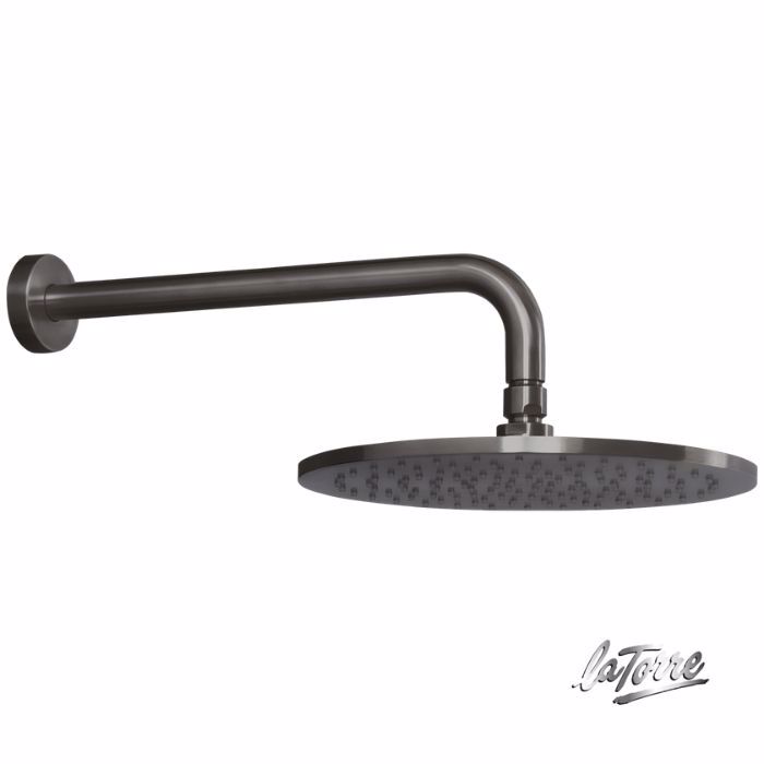 BRAXIONAS TOIXOu ME ANAKLINOMENI KEFALI LA TORRE ELLE 316 BLACK BRUSHED PVD N50025-411+N13500-411
