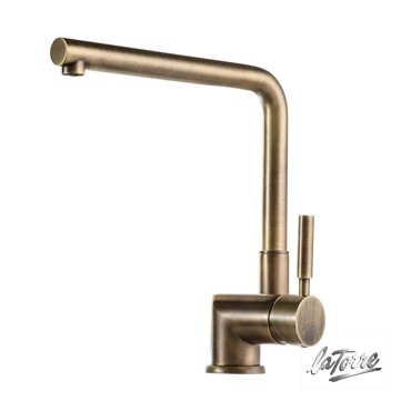 LA TORRE ΜΠΑΤΑΡΙΑ ΚΟΥΖΙΝΑΣ TECH 12115-221 ANTIQUE BRASS
