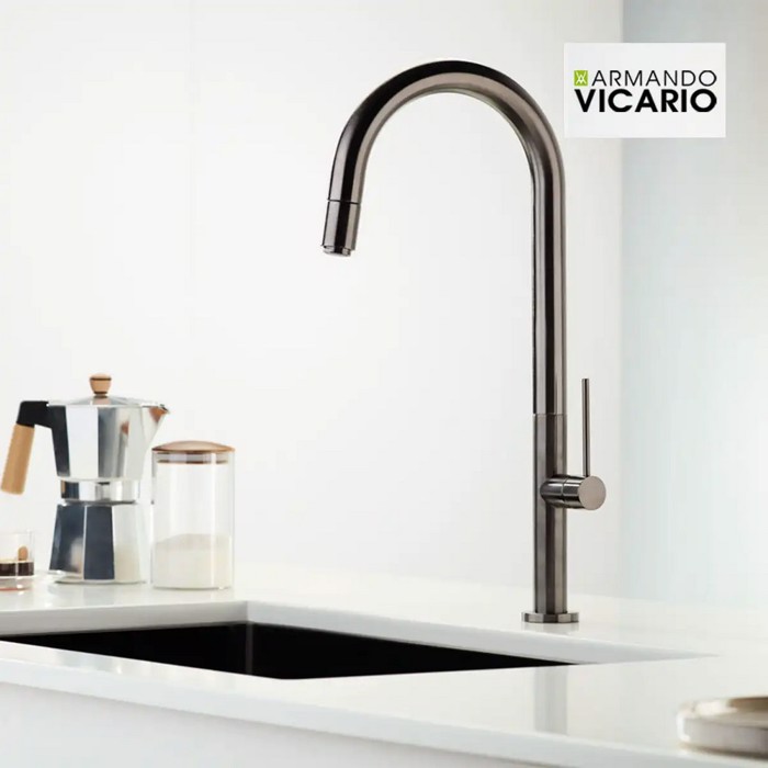 ARMANDO VICARIO MPATARIA KOuZINAS TOZO 48780-410 BLACK BRUSHED