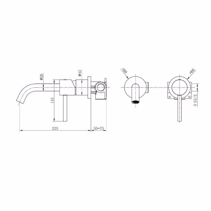 IMEX MONZA ENTOIXIZOMENI MPATARIA NIPTIROS BLACK GUN METAL GLM039/BGM