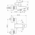 IDEAL STANDARD CERAPLAN MPATARIA LOuTROu MONO KORMOS XROME BD256AA