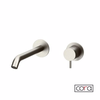 ΜΠΑΤΑΡΙΑ ΝΙΠΤΗΡΟΣ ΕΝΤΟΙΧΙΣΜΟΥ CORA COSMO 316L INOX BRUSHED 6118-111