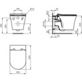LEKANI KREMASTI IDEAL STANDARD LDV E263401