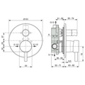IDEAL STANDARD CERALINE ENTOIXIZOMENI ANAMIKTIKI MPATARIA LOuTROu A6939AA