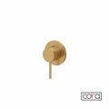 MIKTIS ENTOIXISMOu 1 EXODOu CORA COSMO 316L GOLD BRUSHED PVD 6150-211