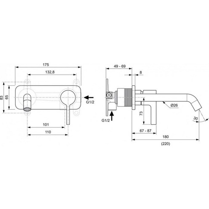 IDEAL STANDARD ESOTERIKO TMIMA ENTOIXIZOMENIS MPATARIAS NIPTIRA A1313NU