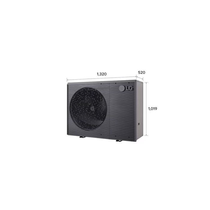 LG ANTLIA ThERMOTITAS R32 MONOBLOC S II. 3Ø. 14kW - HM143MRS.UB40