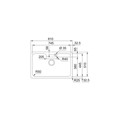 FRANKE NEROXuTIS BELL INOX SMART BCX 110-75 TL 122.0617.532