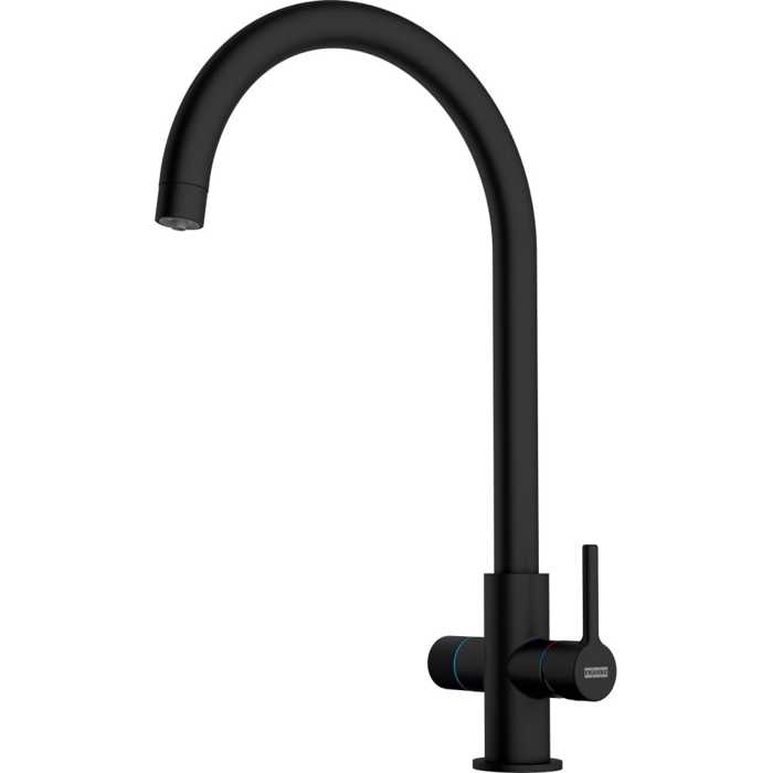 FRANKE MPATARIA KOuZINAS LINA CLEAR WATER SMART BLACK MATT 120.0730.807
