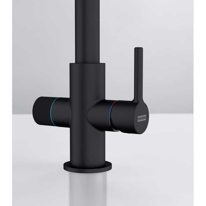 FRANKE MPATARIA KOuZINAS LINA CLEAR WATER SMART BLACK MATT 120.0730.807