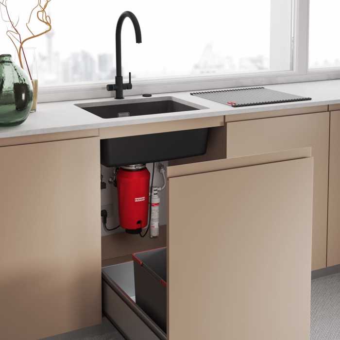 FRANKE MPATARIA KOuZINAS LINA CLEAR WATER SMART BLACK MATT 120.0730.807