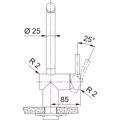 FRANKE MPATARIA KOuZINAS ATLAS NEO MARIS NTOuS INOX 115.0521.438