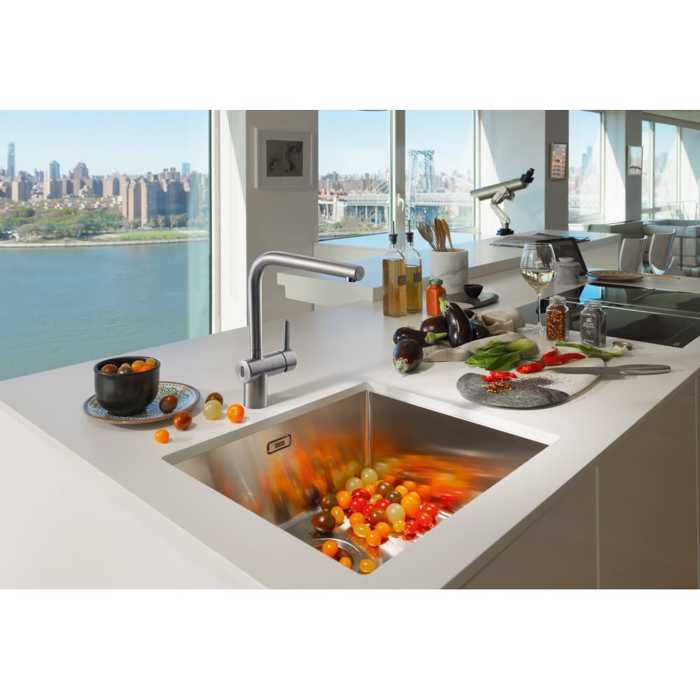 FRANKE MPATARIA KOuZINAS ATLAS NEO SENSOR MARIS INOX 115.0625.489