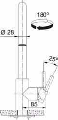 FRANKE MPATARIA KOuZINAS EOS NEO U MARIS INOX 115.0529.207