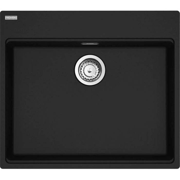 FRANKE NEROXuTIS MARIS CARE FRAGRANITE BOWL ENThETOS MRG 610-60 FTL CARE MATTE BLACK