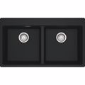 FRANKE NEROXuTIS CENTRO ENThETOS MARIS 620-39-39 BLACK MATT 114.0738.177