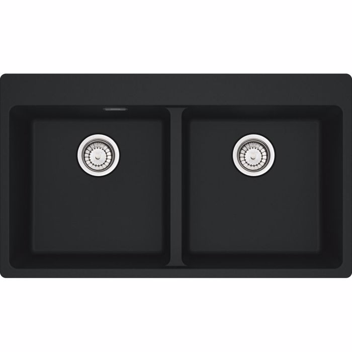 FRANKE NEROXuTIS CENTRO ENThETOS MARIS 620-39-39 BLACK MATT 114.0738.177