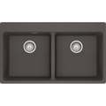 FRANKE NEROXuTIS CENTRO ENThETOS MARIS 620-39-39 SLATE GREY 114.0738.223