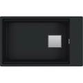 FRANKE NEROXuTIS KUBUS 2 uPOKAThIMENOS MYTHOS KNG 110-62 BLACK MATT 125.0675.242