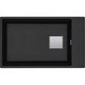 FRANKE NEROXuTIS KUBUS 2 uPOKAThIMENOS MYTHOS KNG 110-62 ONYX 125.0558.530