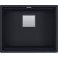 FRANKE NEROXuTIS KUBUS 2 uPOKAThIMENOS MYTHOS KNG 110-52 BLACK MATT 125.0675.243
