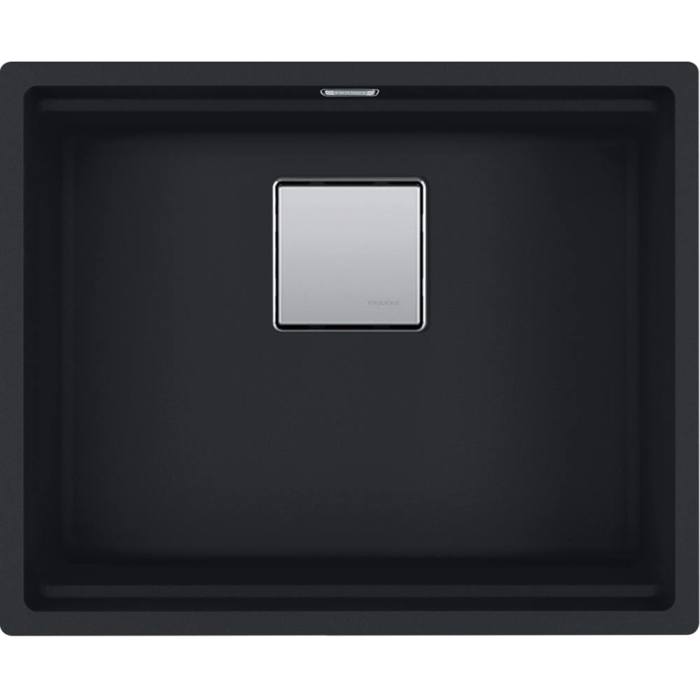 FRANKE NEROXuTIS KUBUS 2 uPOKAThIMENOS MYTHOS KNG 110-52 BLACK MATT 125.0675.243