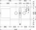 FRANKE NEROXuTIS MARIS MRG 621 POLAR WHITE 114.0190.912