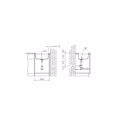 GANITENIOS NEROXuTIS KOuZINAS DURALIT 60x50ek. KZ060-430 PLATINUM ENThETOS