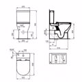 IDEAL STANDARD WC PACK EUROVIT XP E336301